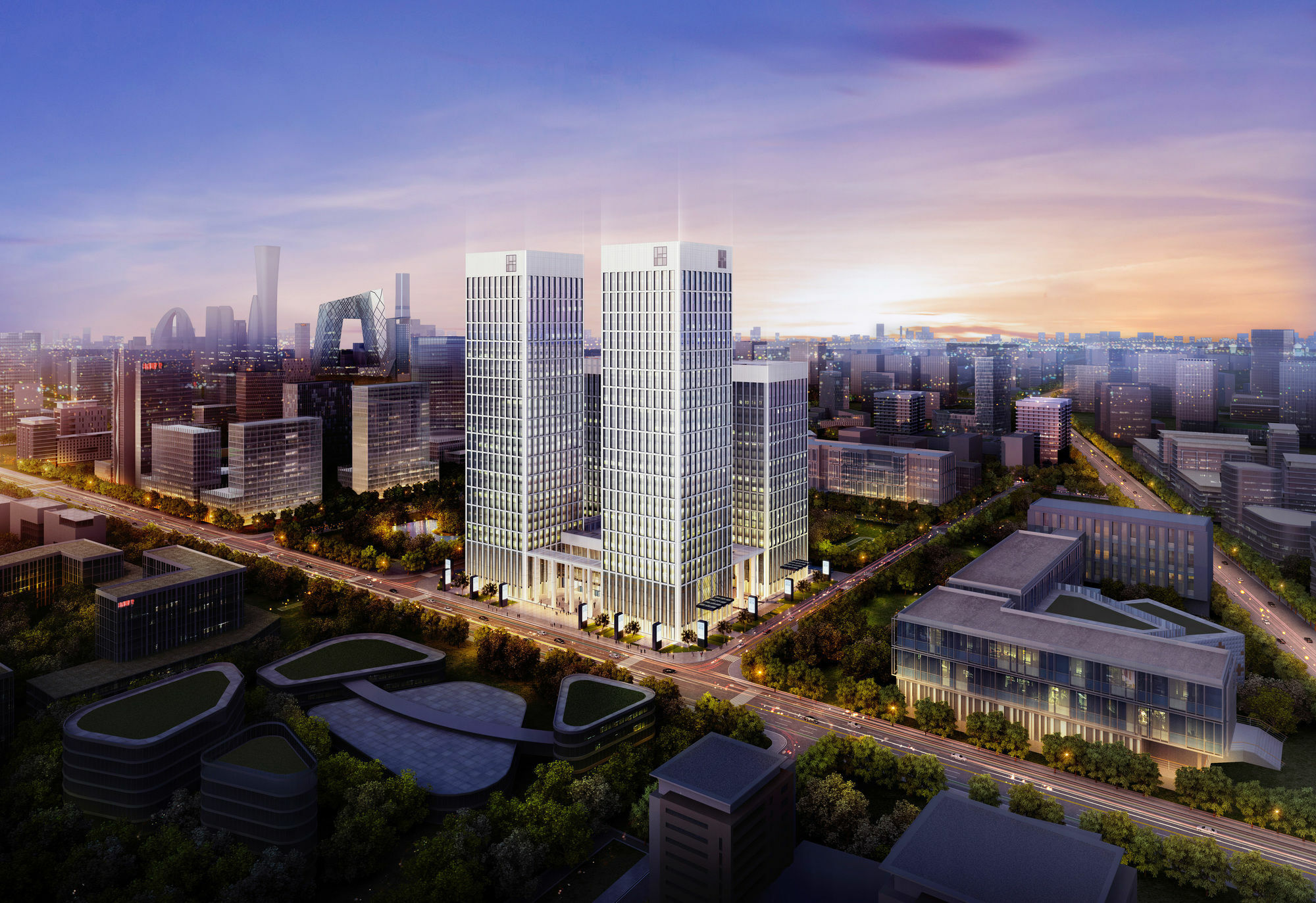 Oakwood Residence Damei Beijing Eksteriør bilde