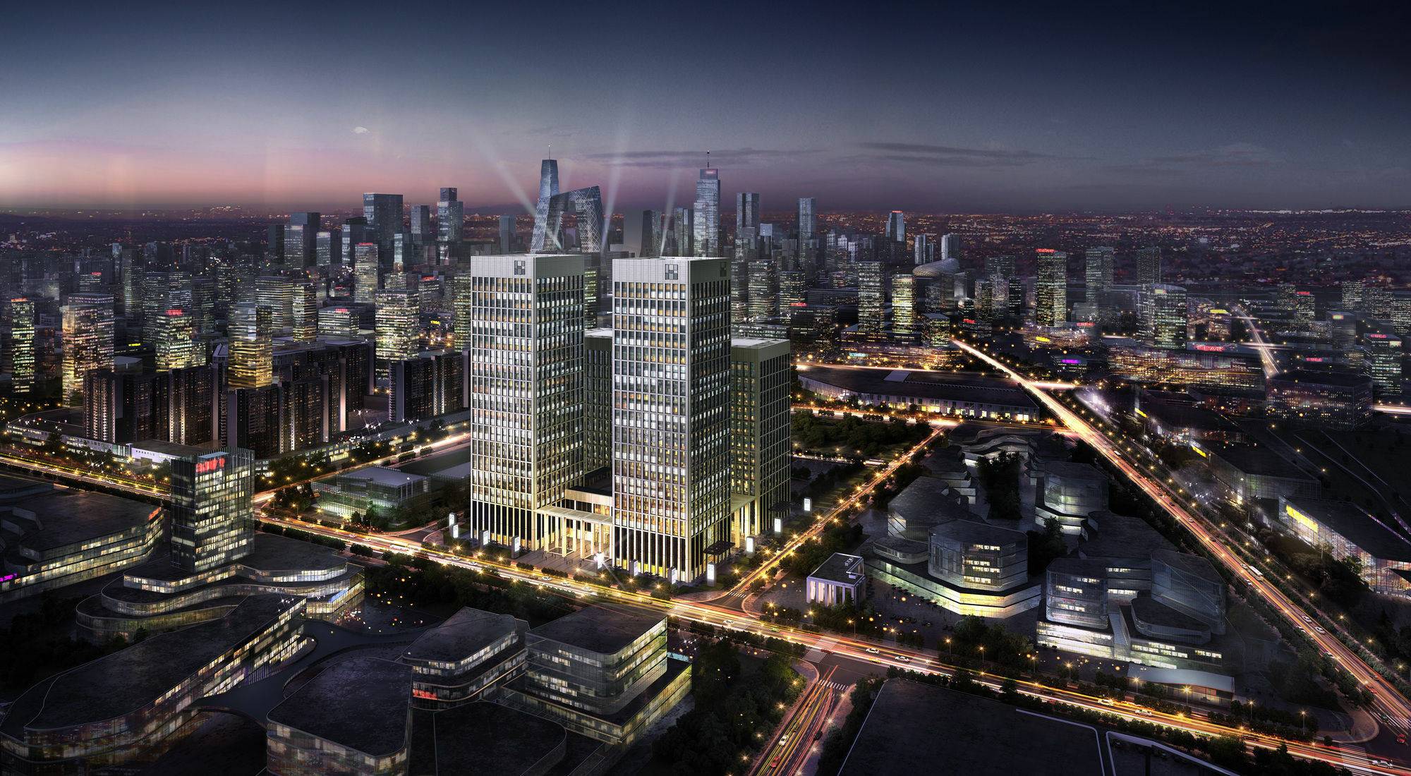 Oakwood Residence Damei Beijing Eksteriør bilde